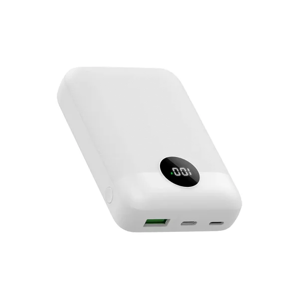 Small digital display 10000 mAh mobile phone power bank 11