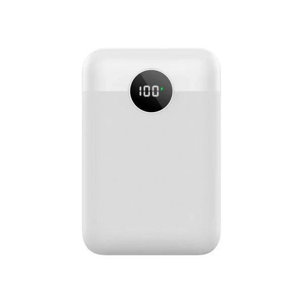 Small digital display 10000 mAh mobile phone power bank 12