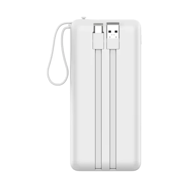 Three wire fast charging digital display 20000 mAh mobile power bank 19